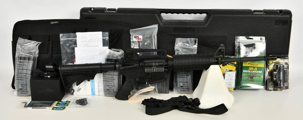 Lot 468: Rock River Arms LAR-15 Semi Auto Rifle Package!