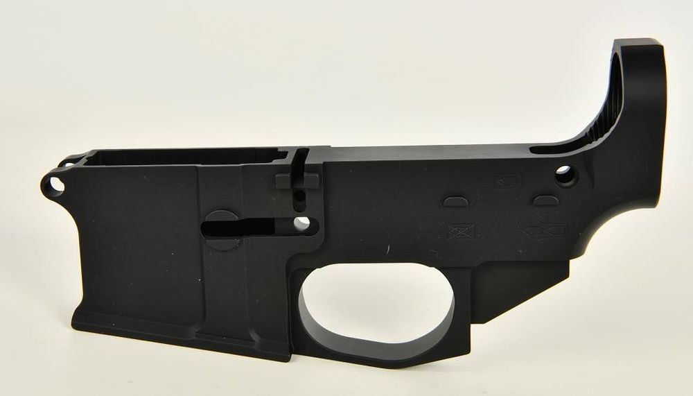 Lot 475: 80% AR-15 Lower Receiver – Black