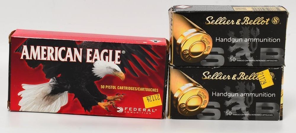 Lot 487: 150 Rounds Of .380 ACP Ammunition