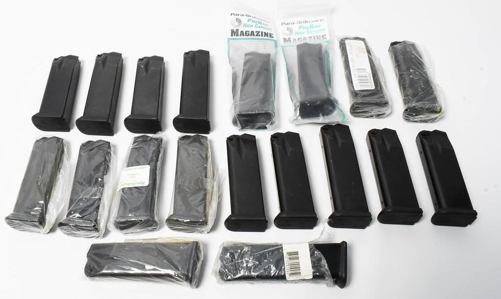 Lot 518: 19 Para Ordnance .45 Caliber Magazines