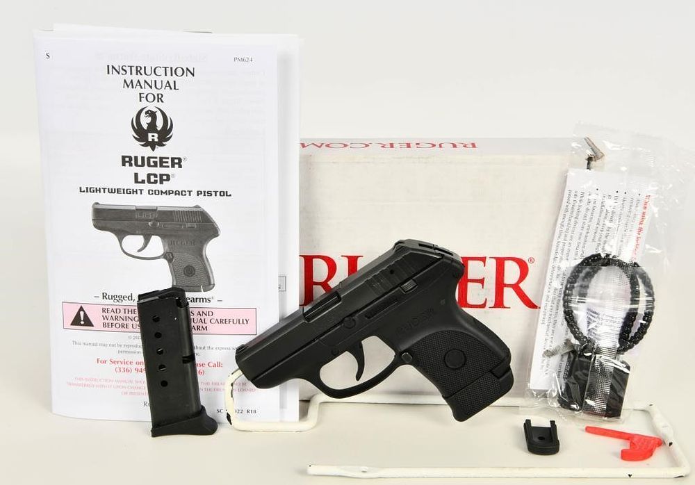 Lot 531: Ruger LCP Compact Semi Auto Pistol .380 ACP