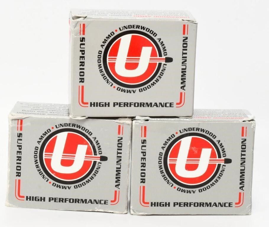 Lot 538: 55 rds 460 Rowland  ammo by Underwood Ammo