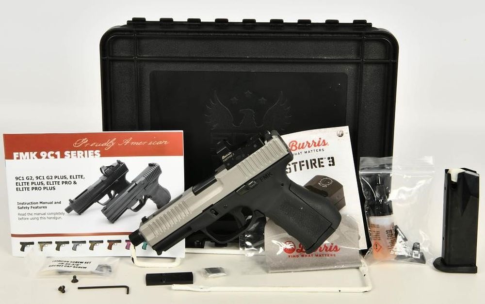 Lot 540: FMK 9C1 Elite Pro Plus 9mm Luger Semi Auto Pistol