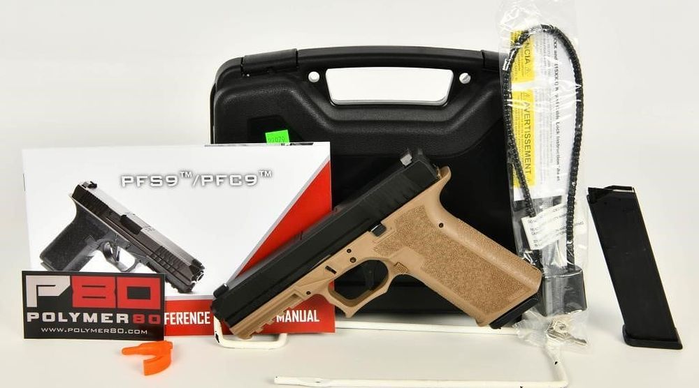 Lot 597: NEW P80 PFS9 Semi Auto Pistol 9mm Luger