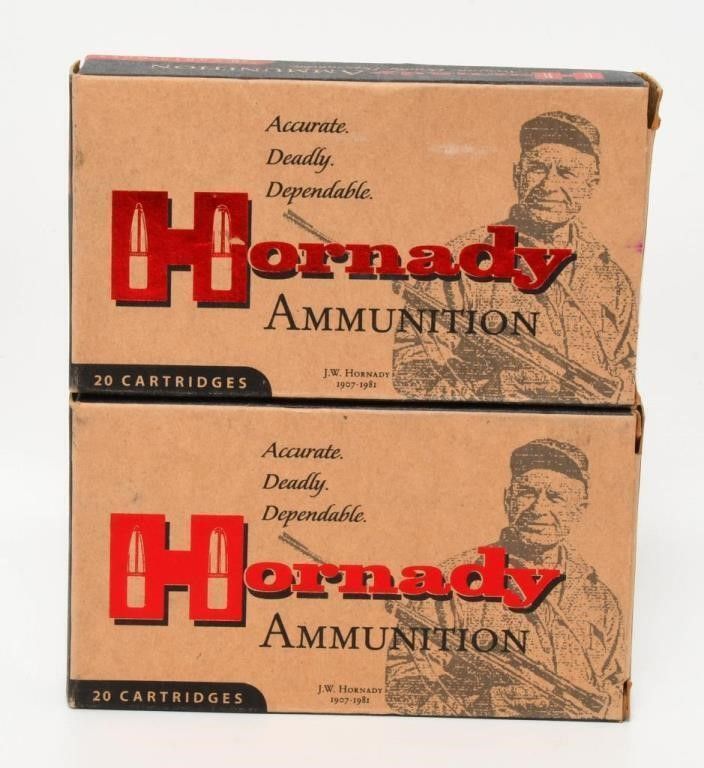 Lot 604: 40 Rounds of Hornady Custom 6.8MM SPC Ammo