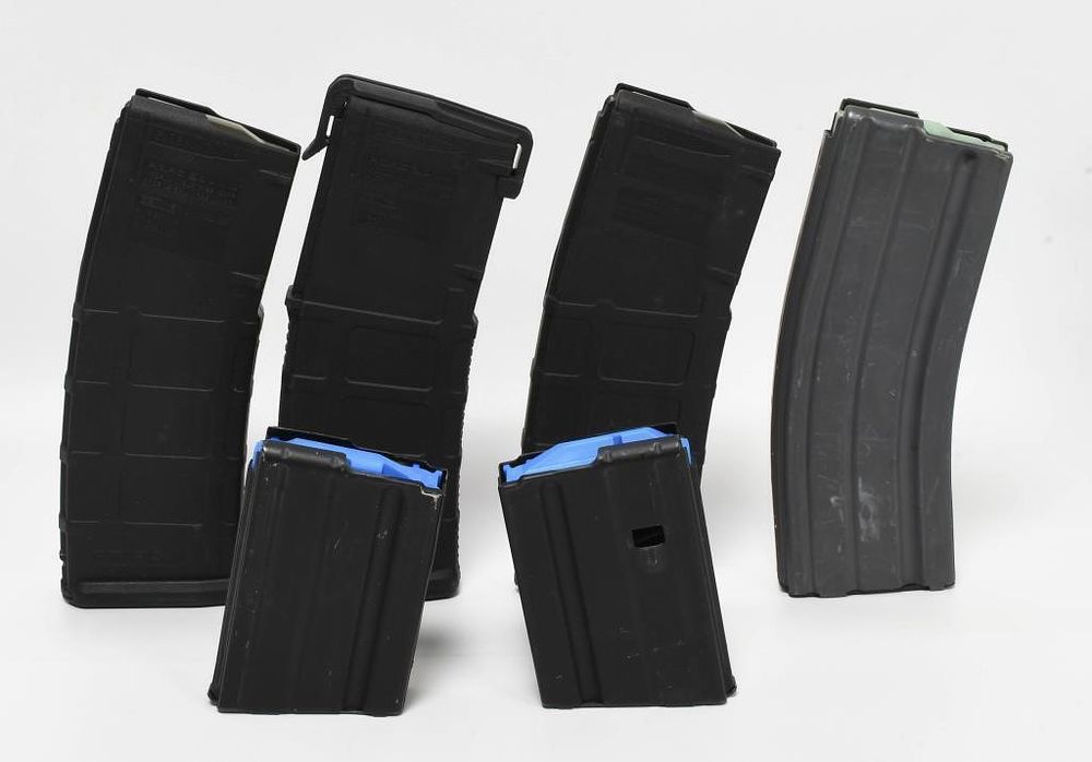 Lot 608: 4 AR-15 Magazines & 2 6.5 Grendel Magazines