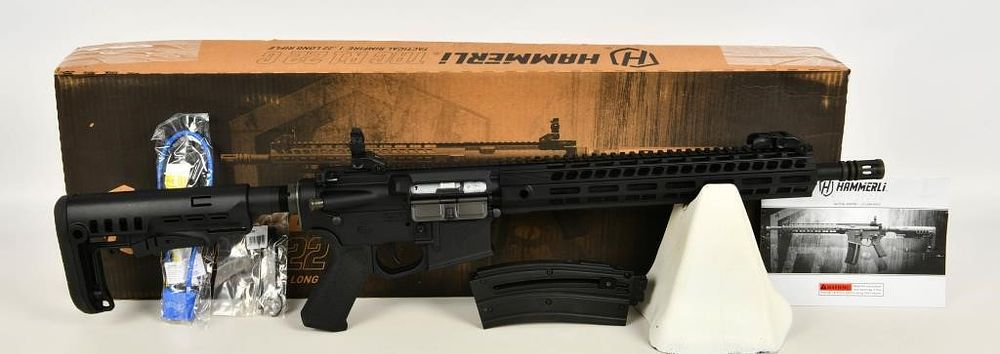 Lot 618: Walther Arms Hammerli Tac R1 Semi Automatic .22 LR