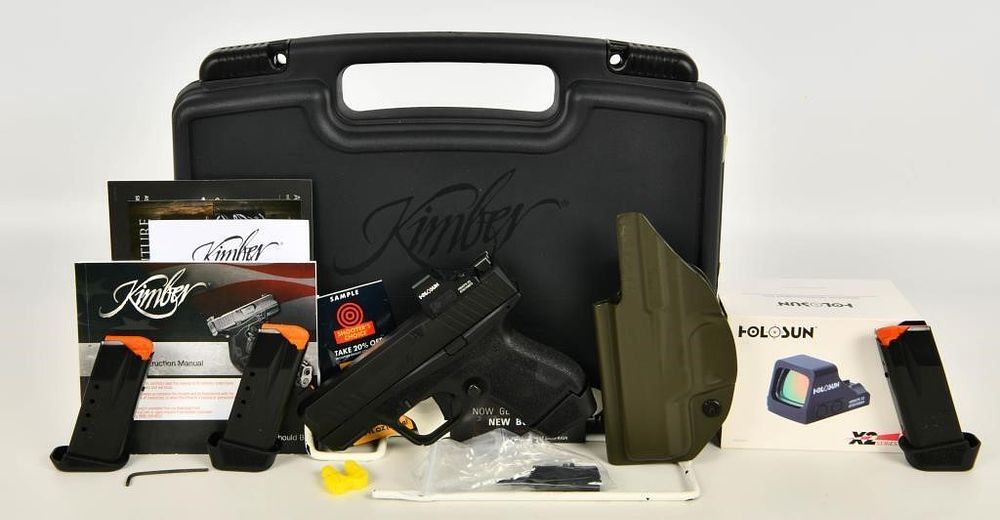 Lot 621: Kimber R7 Mako Semi Auto Pistol 9MM