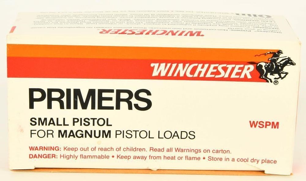 Lot 692: 1000 Ct Of Winchester Small Magnum Pistol Primers