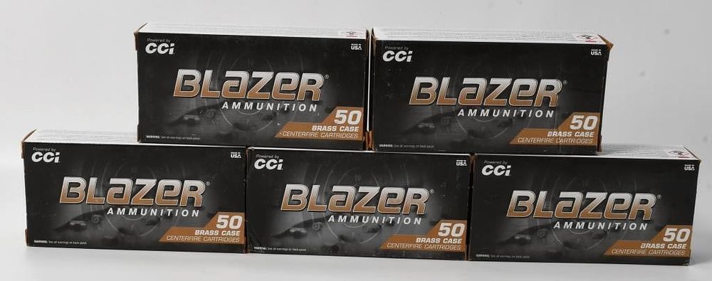 Lot 1006: 250 Rounds of Blazer 10MM Auto Ammunition