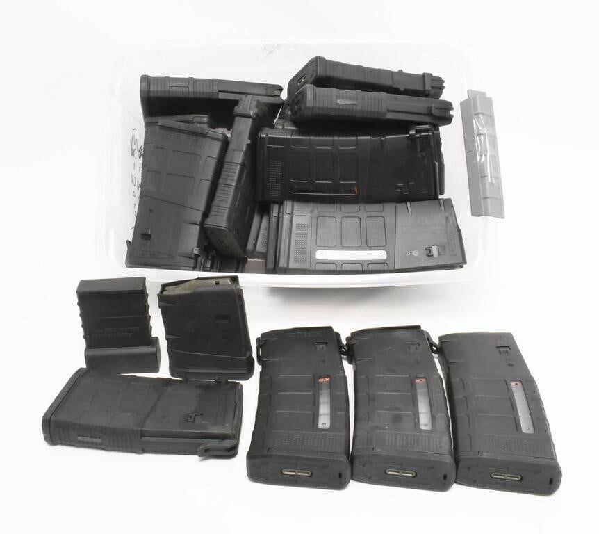 Lot 1058: 21 .308 Caliber Pmag Magazines