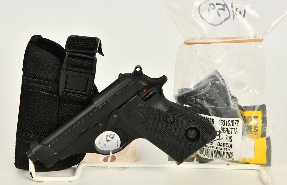 Lot 1059: Beretta Model 70 S .380 Semi Auto Pistol