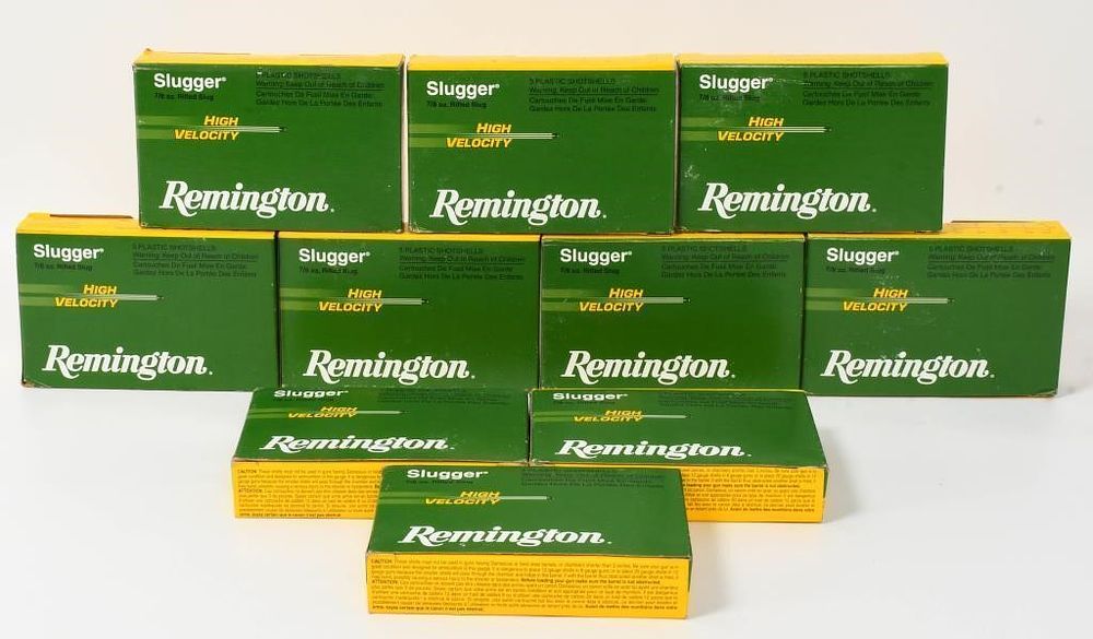 Lot 1063: 50 Rounds Of Remington 12 Ga Slugger Shotshells