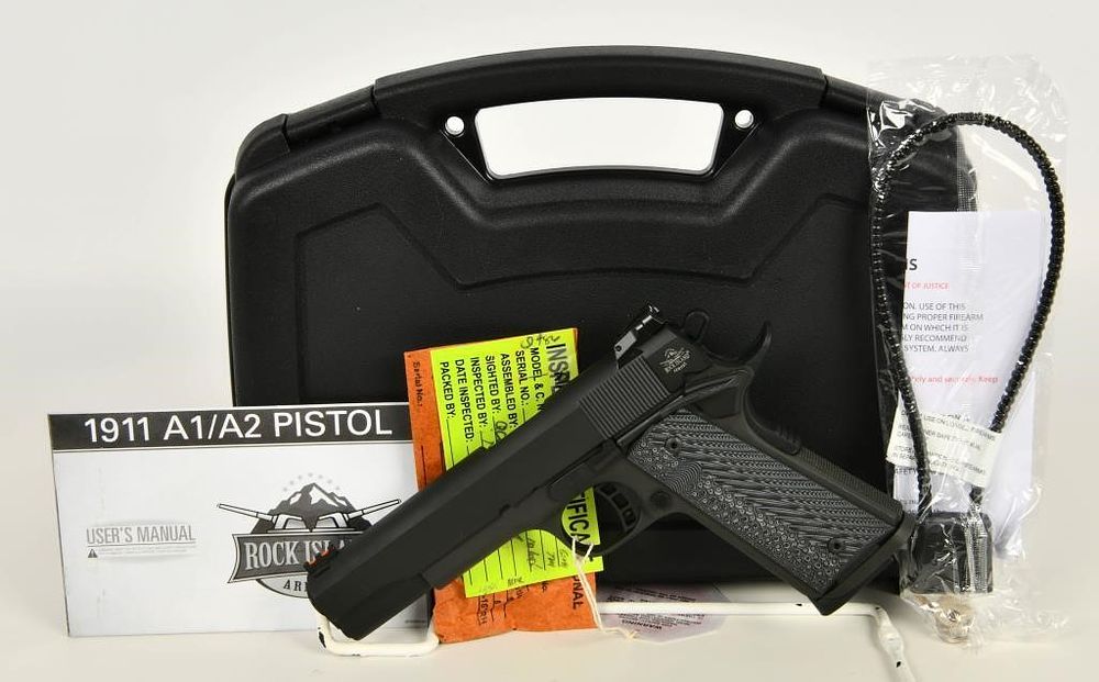 Lot 1068: Rock Island Ultra M1911-A1 Tactical II .45ACP