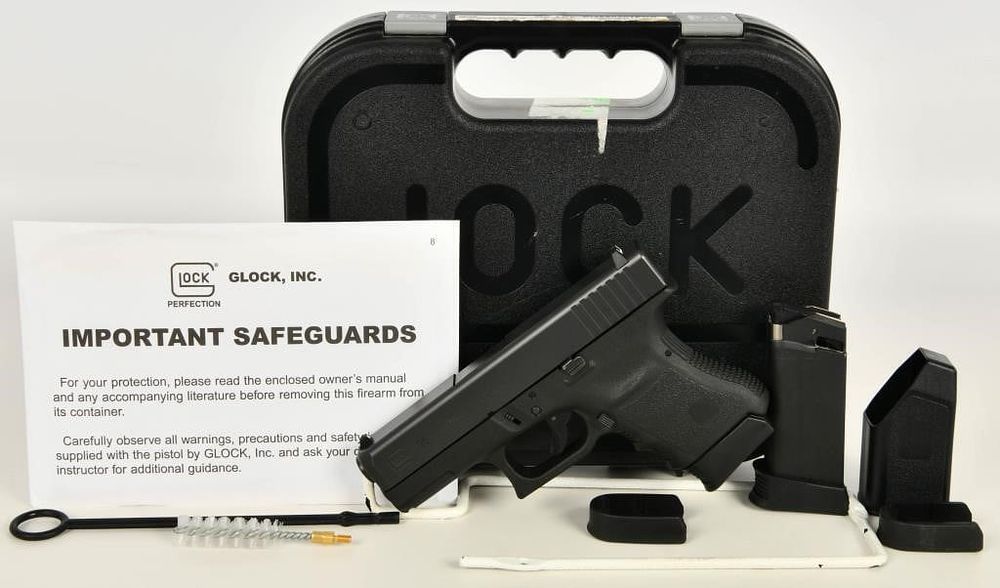 Lot 1099: Glock 36 Compact Semi Auto Pistol .45 ACP