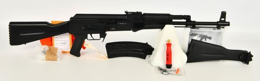 Lot 1143: German Sport Guns Kalashnikov Rifle .22 LR