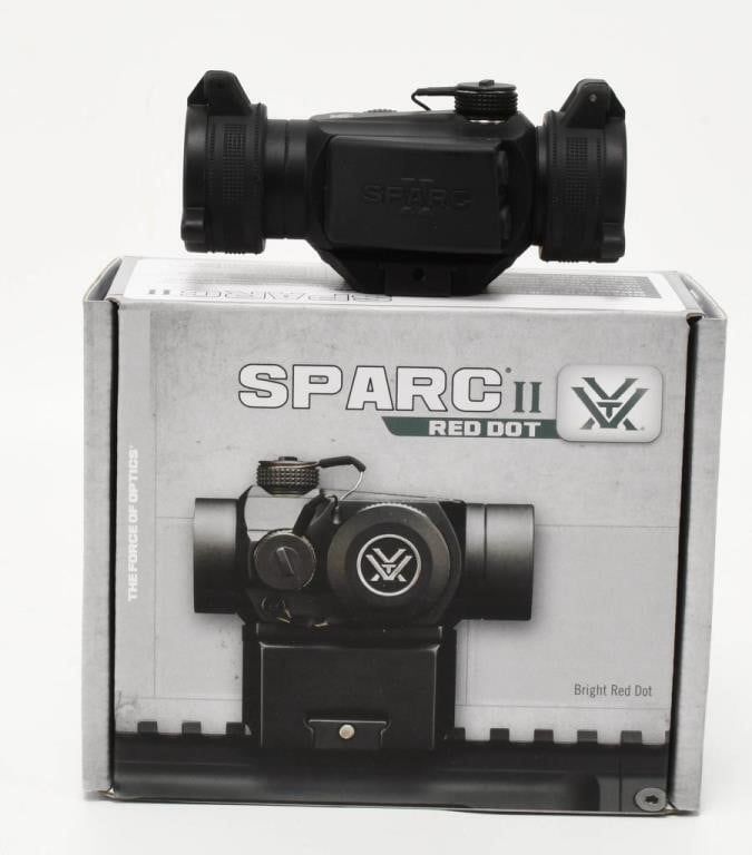 Lot 1154: New In the Box Vortex Sparc II Red Dot Sight