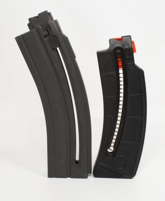 Lot 1157: 2 .22 LR 25 & 20 Round Magazines