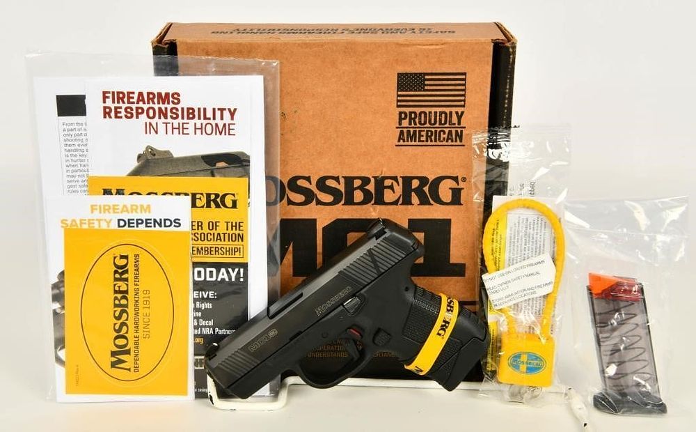 Lot 1158: Mossberg MC1SC Subcompact Semi-Auto Pistol 9MM