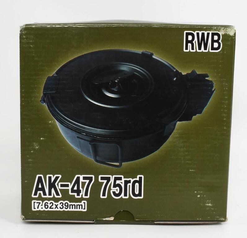 Lot 1178: New In the Box RWB AK-47 Rotary Magazine