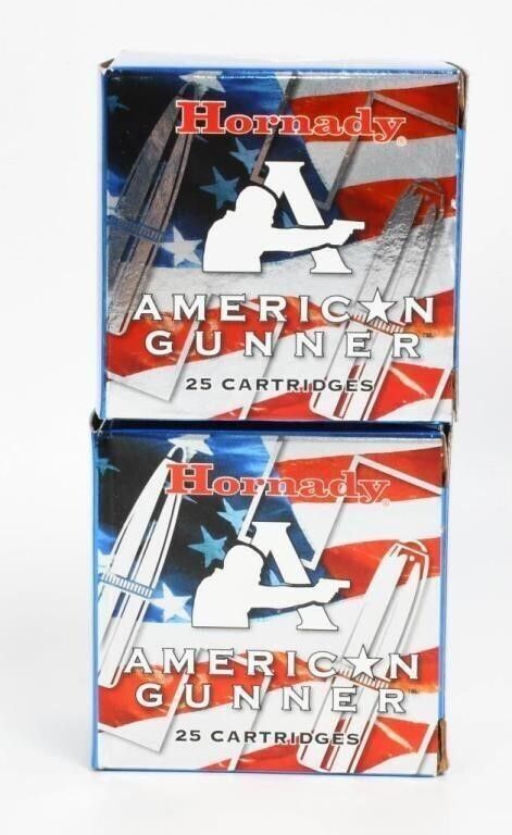 Lot 1180: 50 Rounds Of Hornady American Gunner .38 SPL...