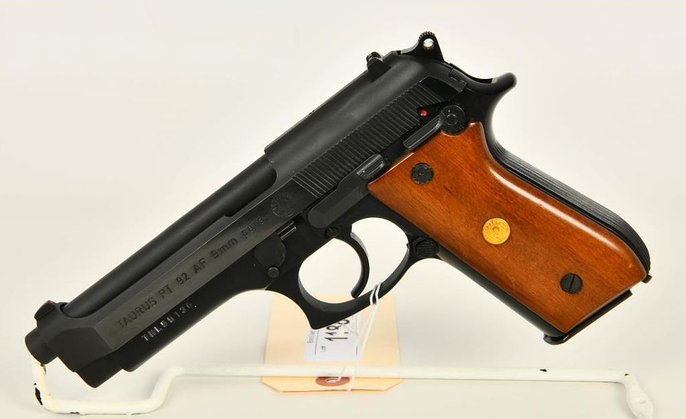 Lot 1188: Taurus PT92 AF Semi Auto Pistol 9MM