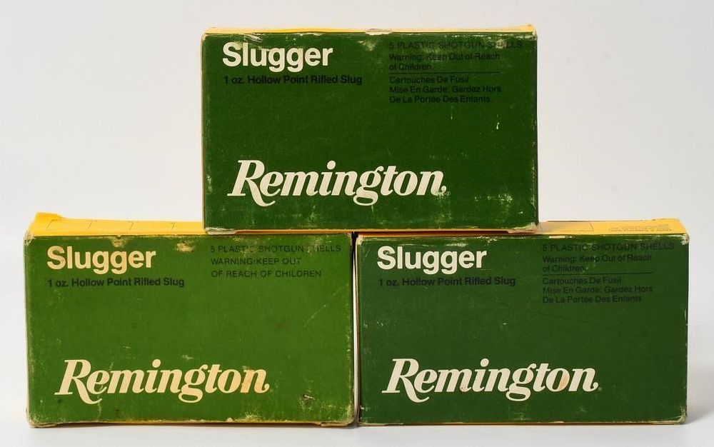 Lot 1216: 15 Rounds Of Remington Slugger 12 Ga Shotshells