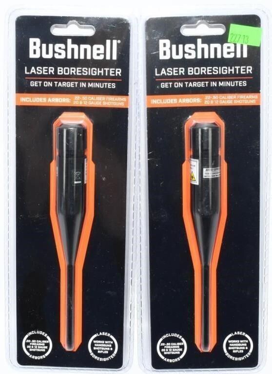 Lot 1235: 2 New in The Package Bushnell Laser Boresighters