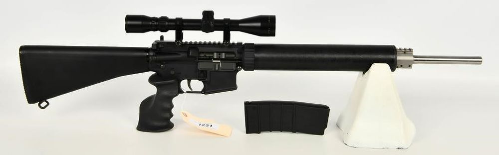 Lot 1251: Armalite M15A4 Heavy Barrel Match Rifle .223