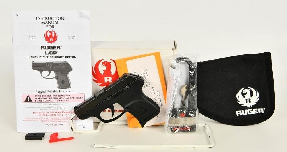 Lot 1278: Ruger LCP Semi Auto Pistol .380 ACP