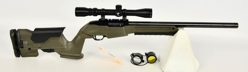 Lot 1281: Ruger 10/22 Heavy Barrel Archangel Custom .22 LR