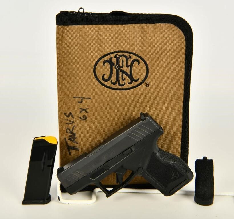 Lot 1294: Taurus GX4 9mm Luger Semi Auto Pistol