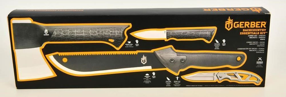 Lot 1301: Gerber 1203 Backcountry Essentials Blade Knife Kit