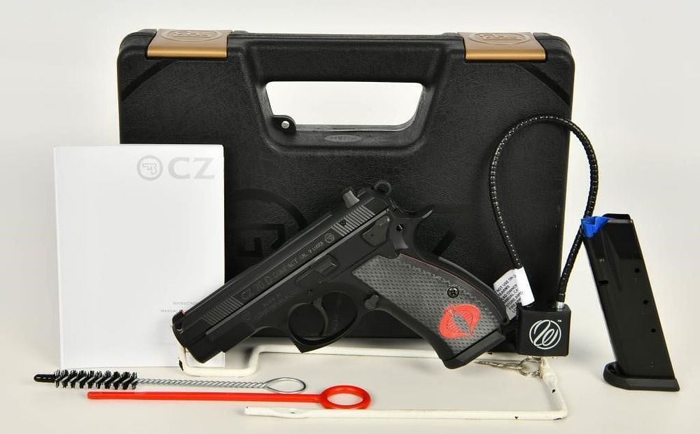 Lot 1320: CZ 75 D PCR Compact Semi Auto Pistol 9mm