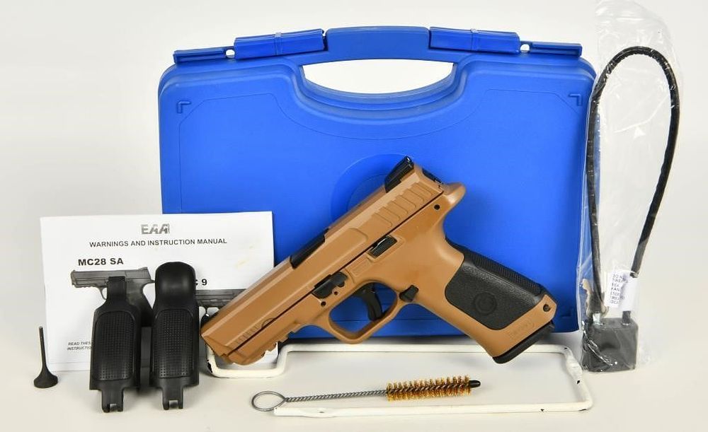 Lot 1326: EAA Girsan MC28SA 9mm Luger Semi Auto Pistol
