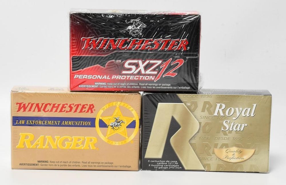 Lot 1336: 15 Rounds Of 12 Gauge Slugs & Buckshots