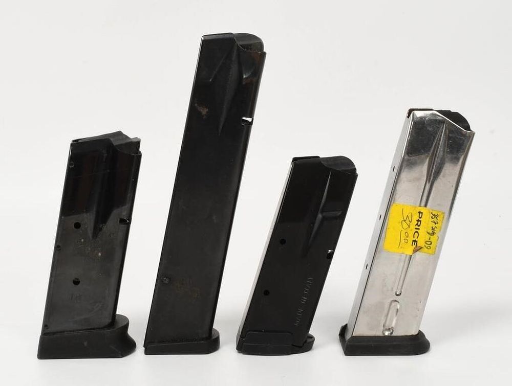 Lot 1337: 4 Various Branded Metal Magazines