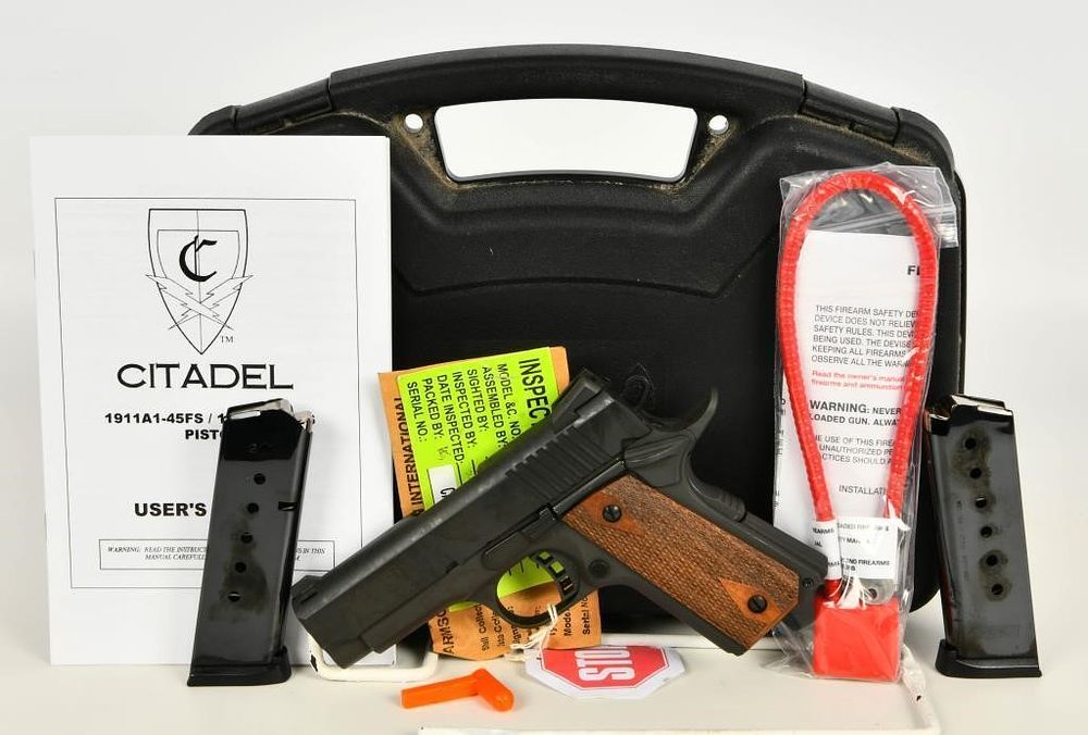 Lot 1362: NEW Citadel 1911 Semi-Auto Compact Pistol .45