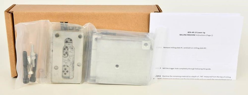 Lot 1378: New Frontier Armory 80% AR-15 Lower Completion Jig