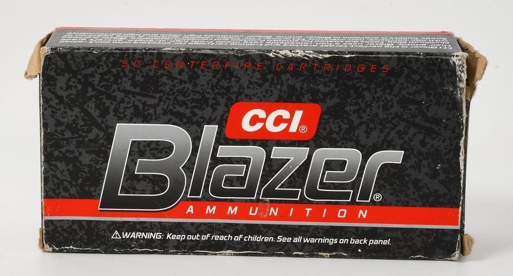 Lot 1402: 50 Rounds Of Blazer CCI .45 ACP Ammunition