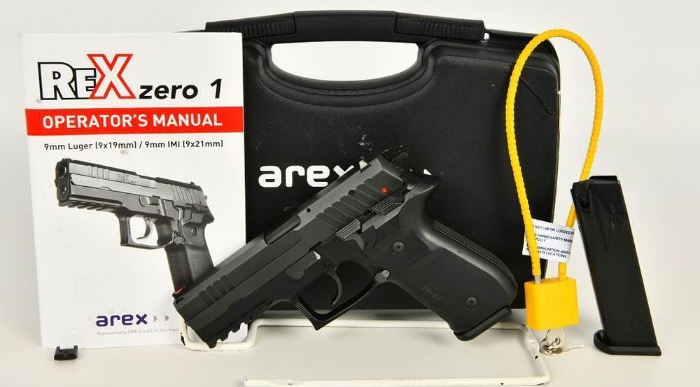 Lot 1416: FIME Group Rex Zero 1S Semi Auto Pistol 9mm