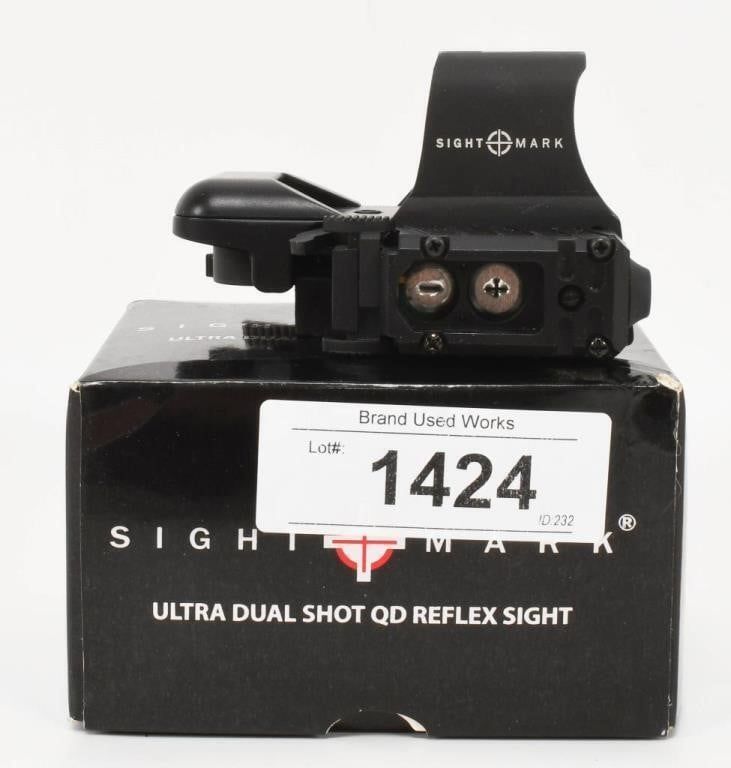 Lot 1424: Sightmark Ultra Dual Shot QD Reflex Sight