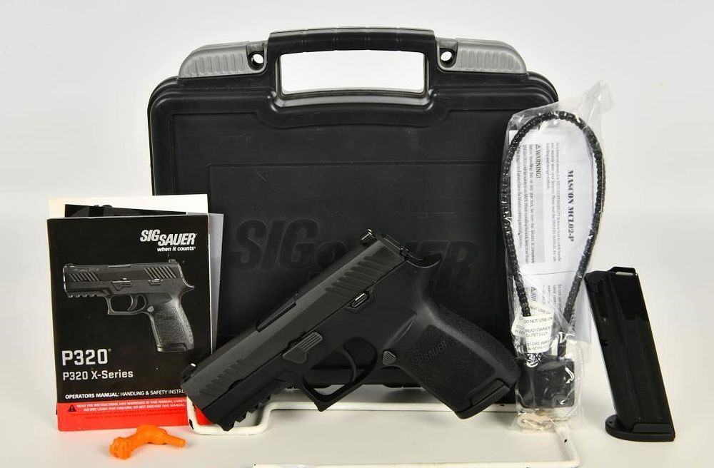 Lot 1446: Brand New SIG Sauer P320 Nitron Carry Semi Auto