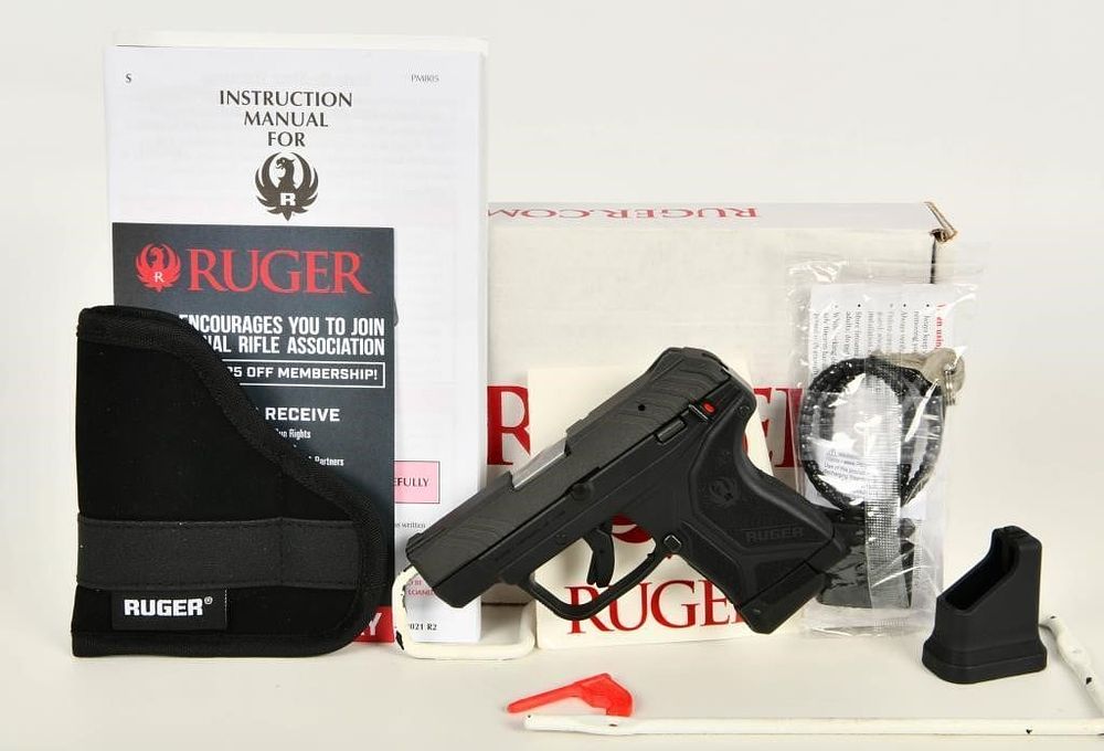 Lot 1488: Ruger LCPII Lite Rack Cobalt Pistol .22 LR