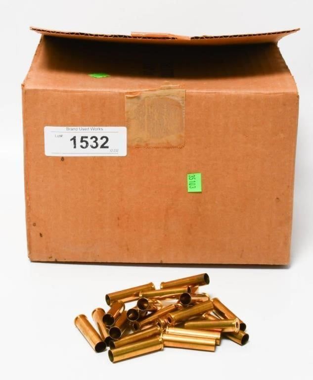 Lot 1532: Approx 300 Ct Of .357 Mag Empty Brass Casings
