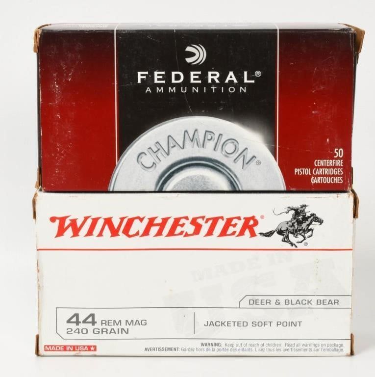 Lot 1546: 100 Rounds Of .44 Rem Mag Ammunition