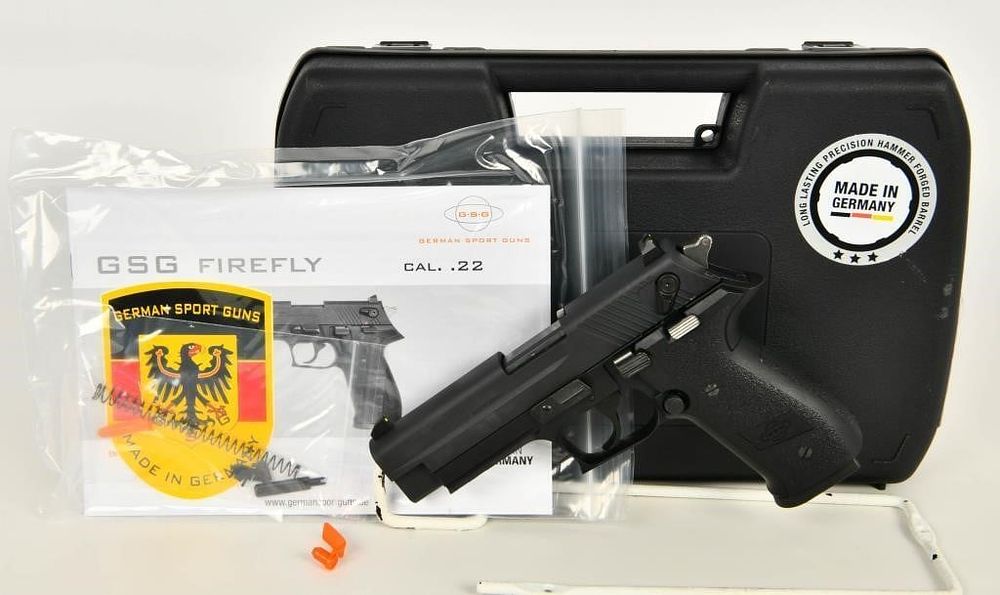Lot 1548: German Sport Gun Firefly Semi Auto Pistol .22 LR