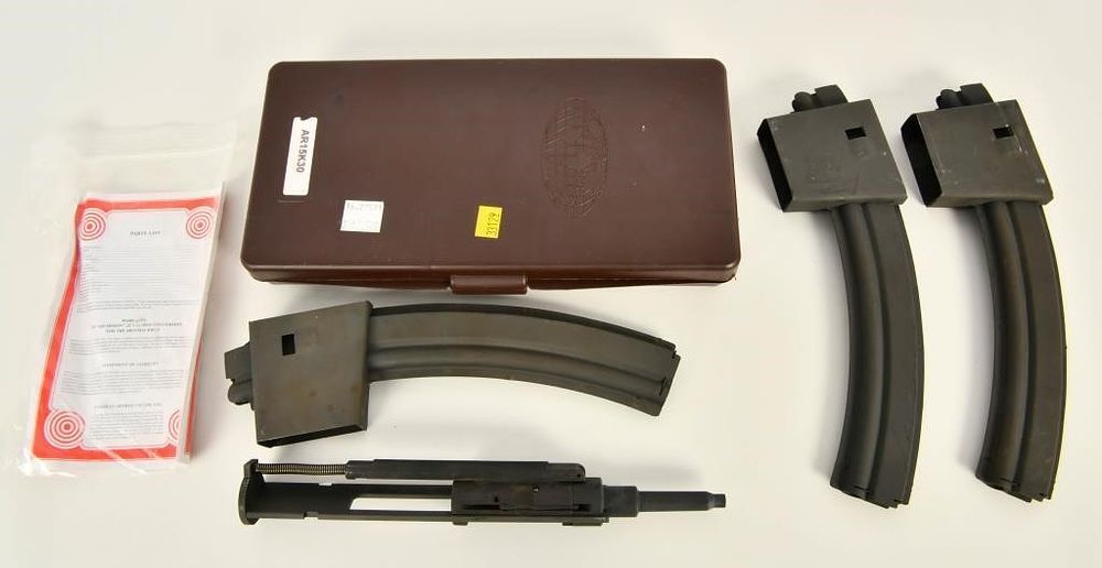 Lot 1556: AK-47 .22 LR Conversion Kit W/ 2 Extra Magazines