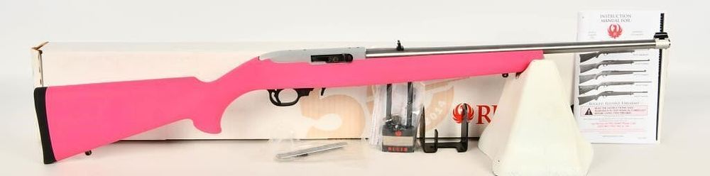Lot 1557: NEW Ruger 10/22 Semi Auto Rimfire Rifle .22 LR