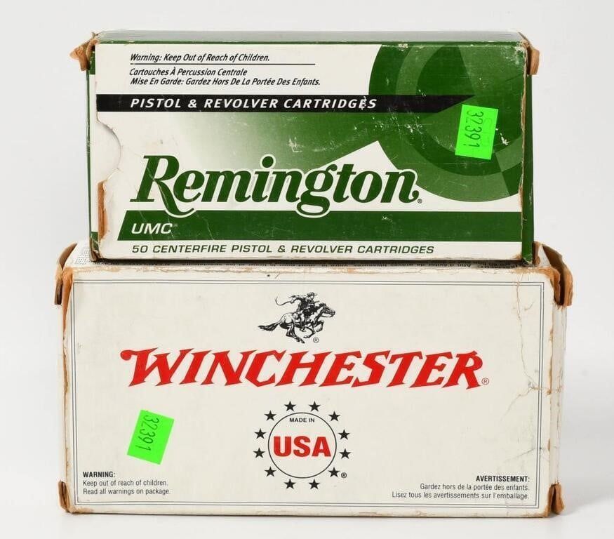 Lot 1567: 100 rds .44 Rem Mag ammunition